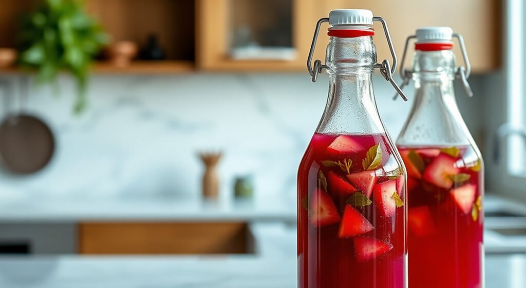 beet root in bottles